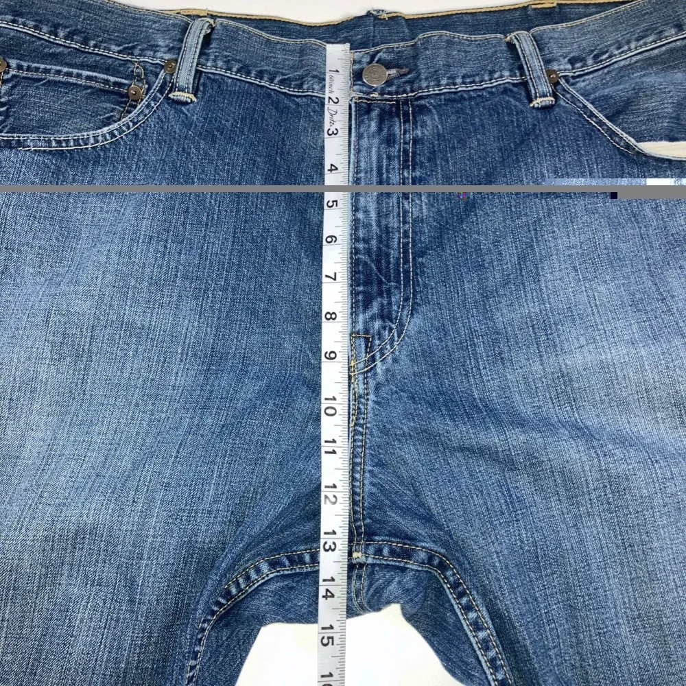 Vintage Polo Ralph Lauren Denim Jeans Mens 42x30 Medium Wash Y2K